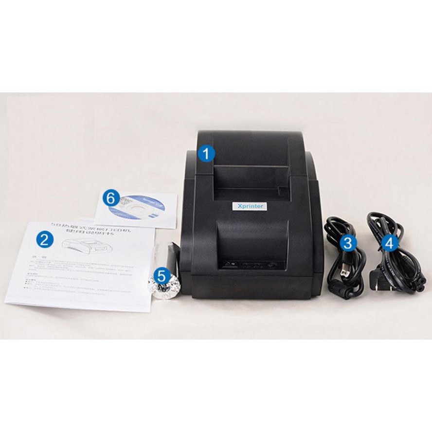 Máy in hóa đơn - in Bill K57, hàng nhập khẩu chính hãng, bảo hành 01 đổi 01