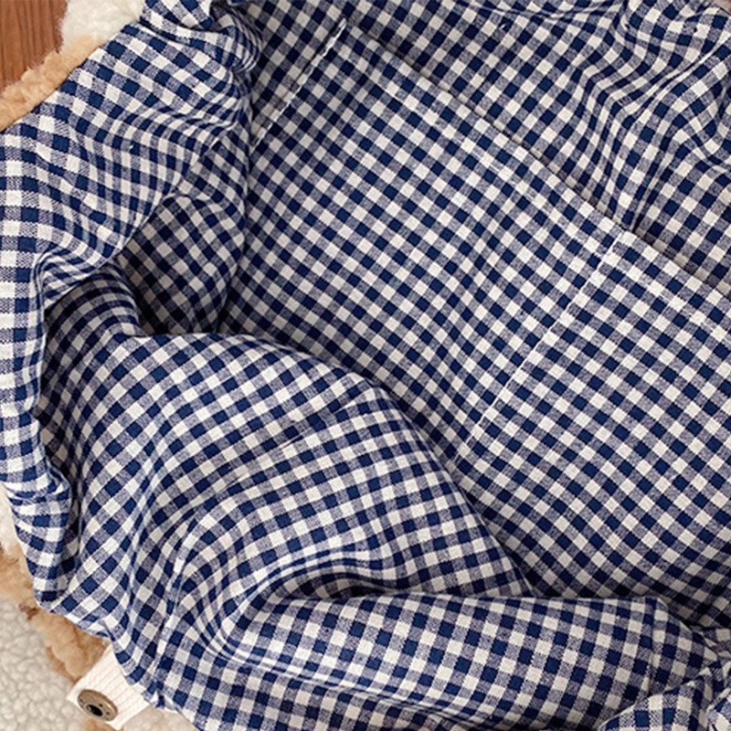 Túi Đeo Vai Giả Lông Cừu Họa Tiết Gấu Hoạt Hình Thời Trang Mùa Đông Cho Nữ