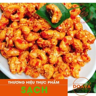 Hạt điều bình phước,hạt điều rang tỏi ớt lá chanh 500g - doava