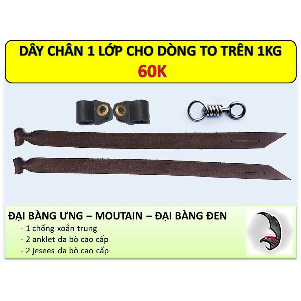 DÂY CHÂN 1 LỚP CHO CHIM SĂN