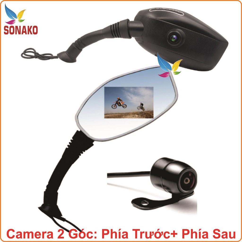 Camera Hành Trình Gương Xe Máy, Camera Hành Trình Gương Chiếu Hậu Xe Máy - Sonako | BigBuy360 - bigbuy360.vn