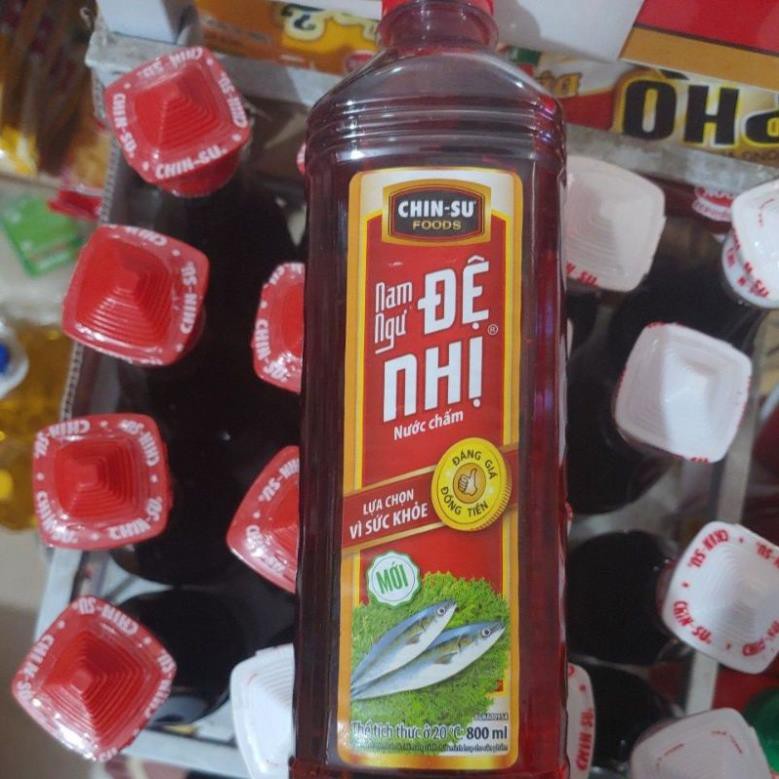 Nước mắm Nam Ngư Đệ Nhị Chai 800ml