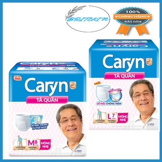 Tã Quần Người Lớn Caryn (Size M8 & L7)