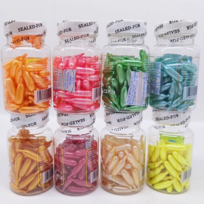 Vitamin E 8 màu 8 công dụng dùng trực tiếp lên mặt hoặc mix kem