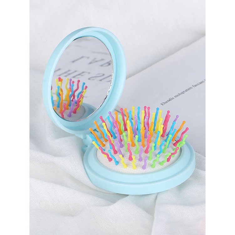 Gương Lược Mini Gấp Gọn Bỏ Túi Tiện Dụng | Chenglovehairs YR