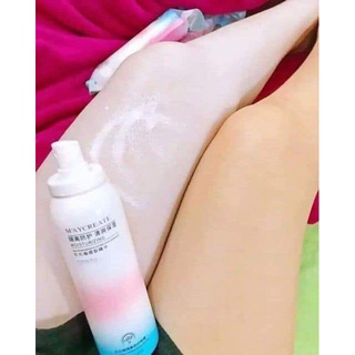 Xịt chống nắng makeup trắng da Maycreate