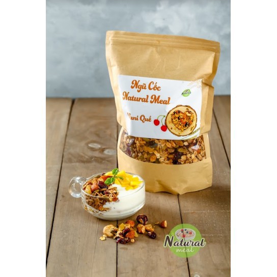 Ngũ cốc ăn kiêng nguyên vị, ngũ cốc giảm cân Granola gói 250g - B02 | BigBuy360 - bigbuy360.vn