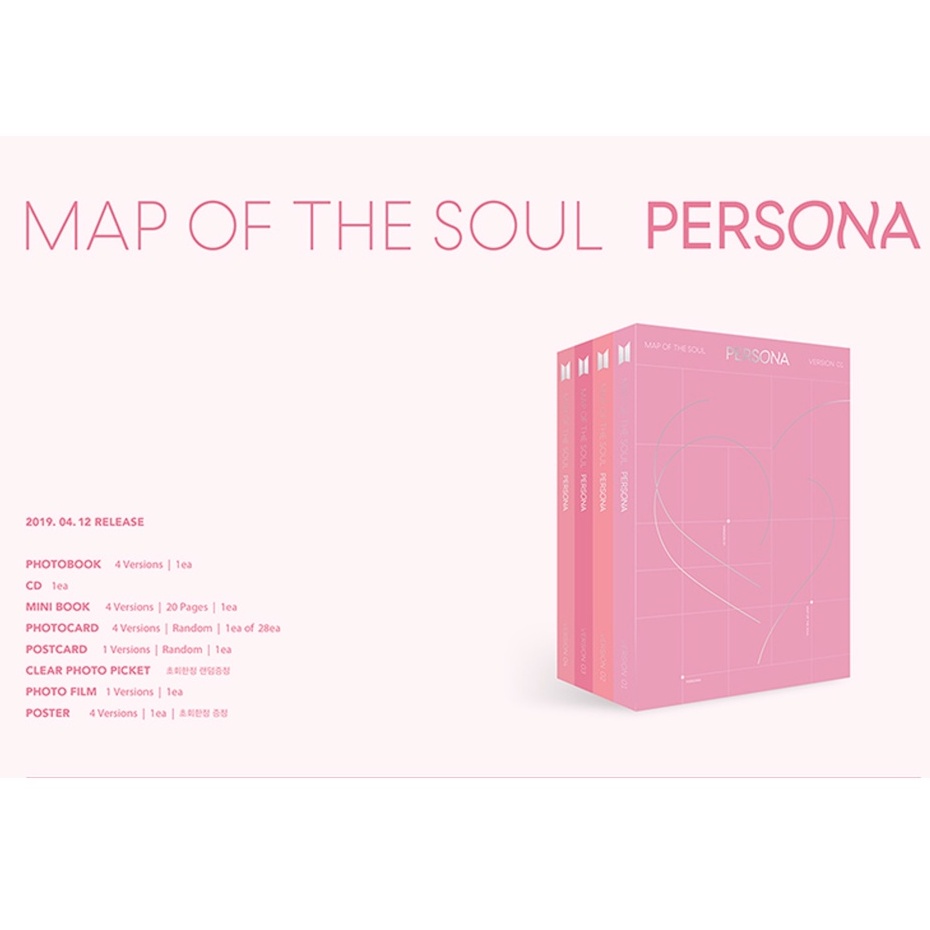 ALBUM ẢNH BTS 'MAP OF THE SOUL: PERSONA' l ORDER WEVERSE