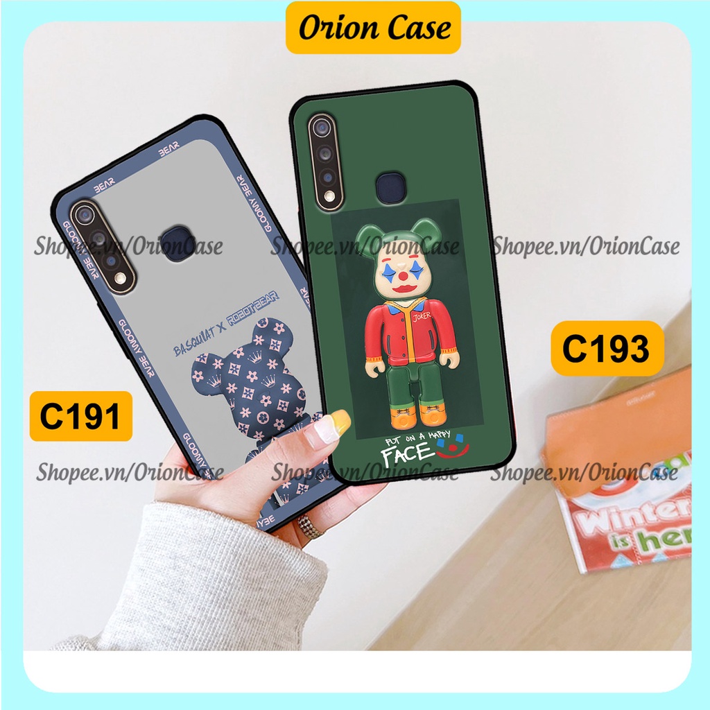 Ốp lưng Vivo Y19 / U3 in hình bearbrick 3D thời trang, cá tính. ốp chống sốc, bền đẹp