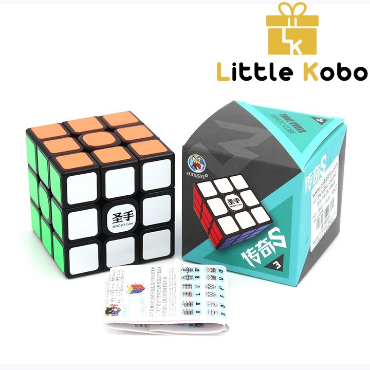 [Mã 12LSSALE giảm 100% đơn 50k] Rubik 3x3 ShengShou Legend S Khối Lập Phương Đồ Chơi Rubic 3 Tầng Hộp Xanh