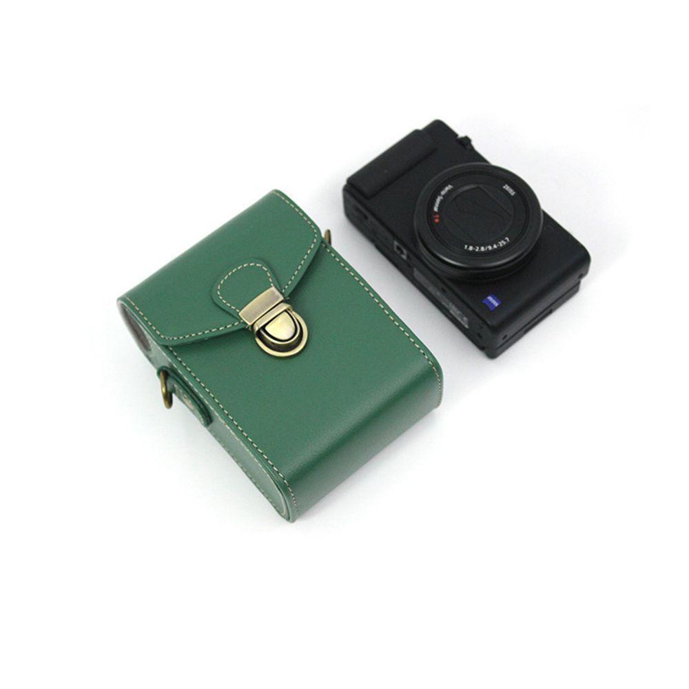 Túi Da Pu Đựng Máy Ảnh Canon Đa Năng Bảo Vệ