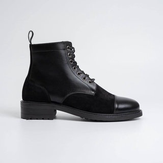 Giày cao cổ Ankle boots Da bò nhập khẩu