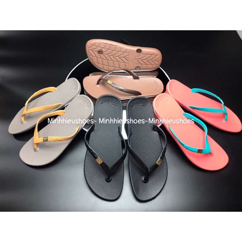 ( Hình thật ) Dép lê sỏ ngón dép kẹp nữ Unisex Dép Đi Trong Nhà Ngoài Trời Chống Trượt dép kẹp pvc khoá đồng