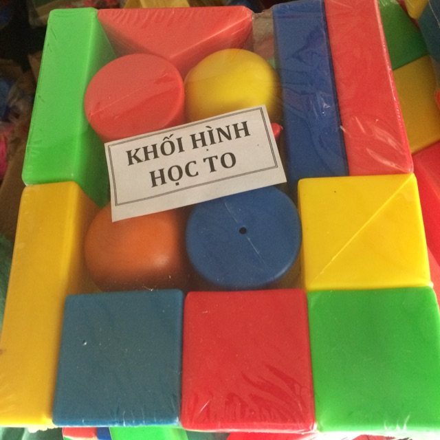 Khối hình học to ( cô)