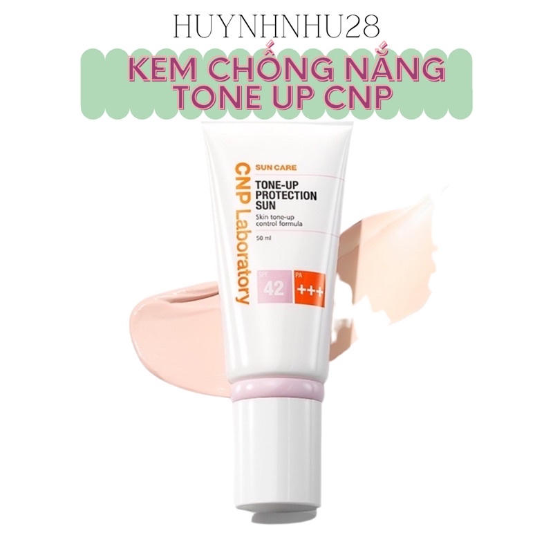 KEM CHỐNG NẮNG CNP TONE UP SUNCARE NÂNG TONE DA TỰ NHIÊN