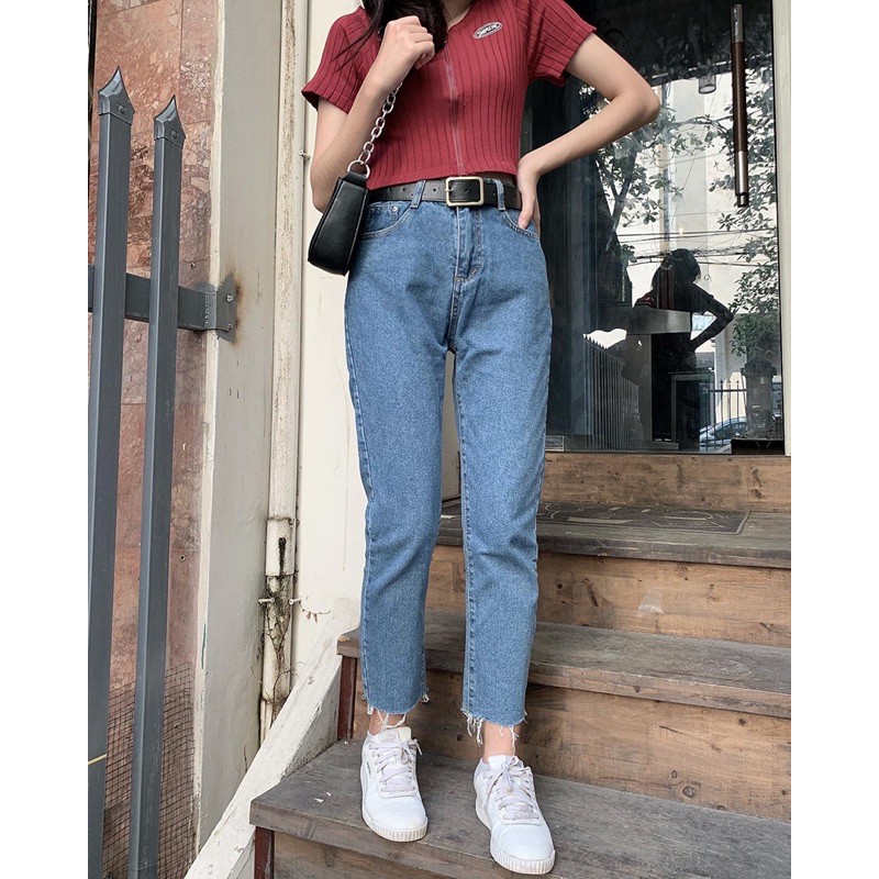 Quần baggy B034 (đậm)