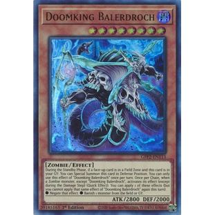Thẻ bài Yugioh - TCG - Doomking Balerdroch / GFP2-EN113'
