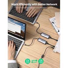 Cáp chuyển USB Type-C to LAN 2.5Gbps Ugreen 70446 cao cấp