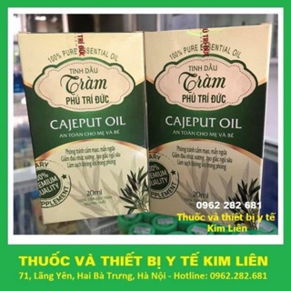 TINH DẦU TRÀM PHÚ TRÍ ĐỨC 20ML