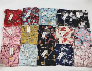 Bộ ngủ pyjama lụa