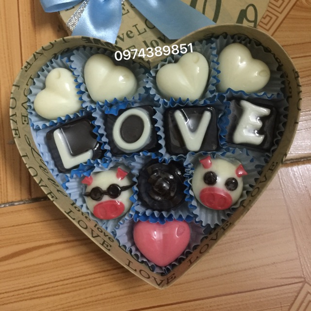 Socola valentine - Mẫu “LOVE”