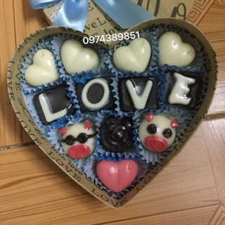 Socola valentine - Mẫu “LOVE”