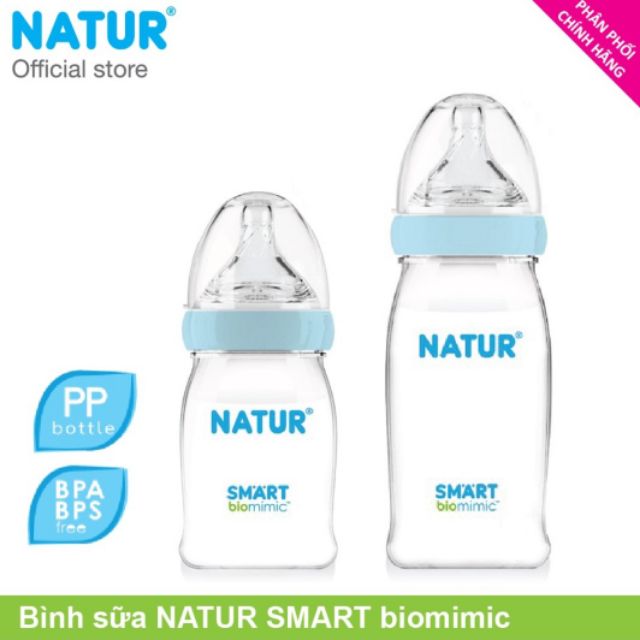 Bính sữa Natur SMART Biomimic 150ml 270ml