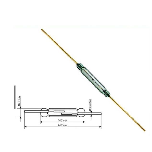Công Tắc Từ FR3S 2x14mm Cảm biến từ nam châm