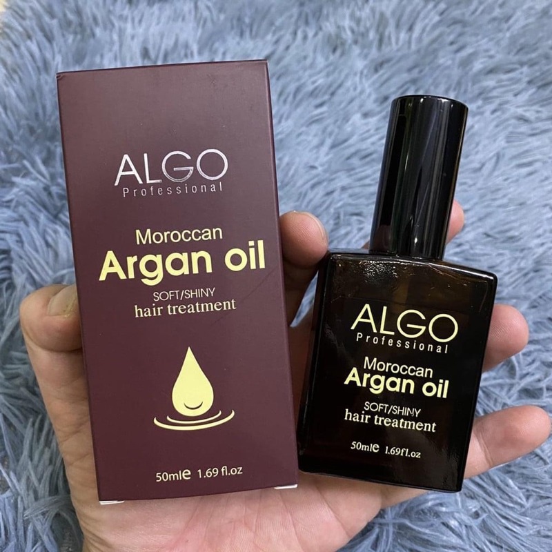 Tinh dầu dưỡng tóc Argan oil Algo 50ml( serum dưỡng tóc Algo)