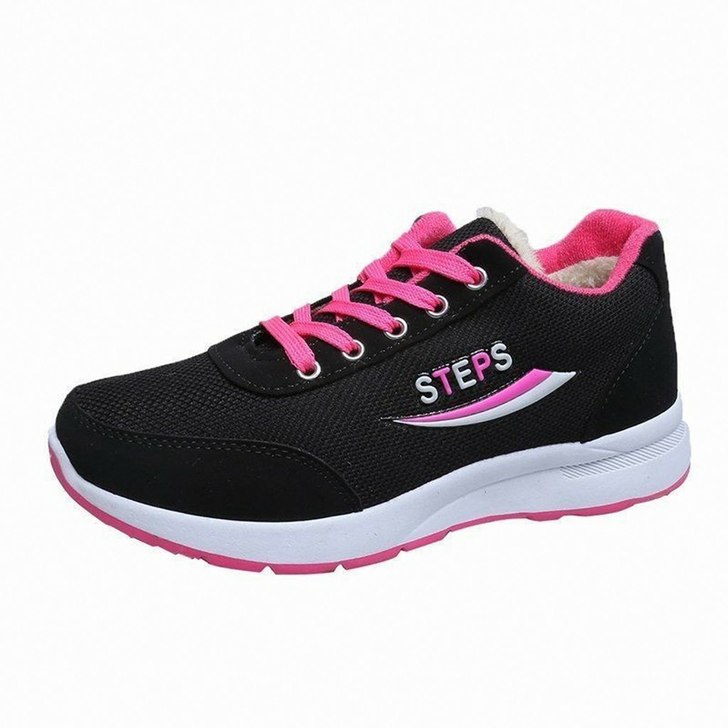 (Ảnh thật kèm video ) Giày thể thao nữ Steps - Giày Sneaker Nữ Steps Style Cổ Thấp Thể Thao Phối Màu