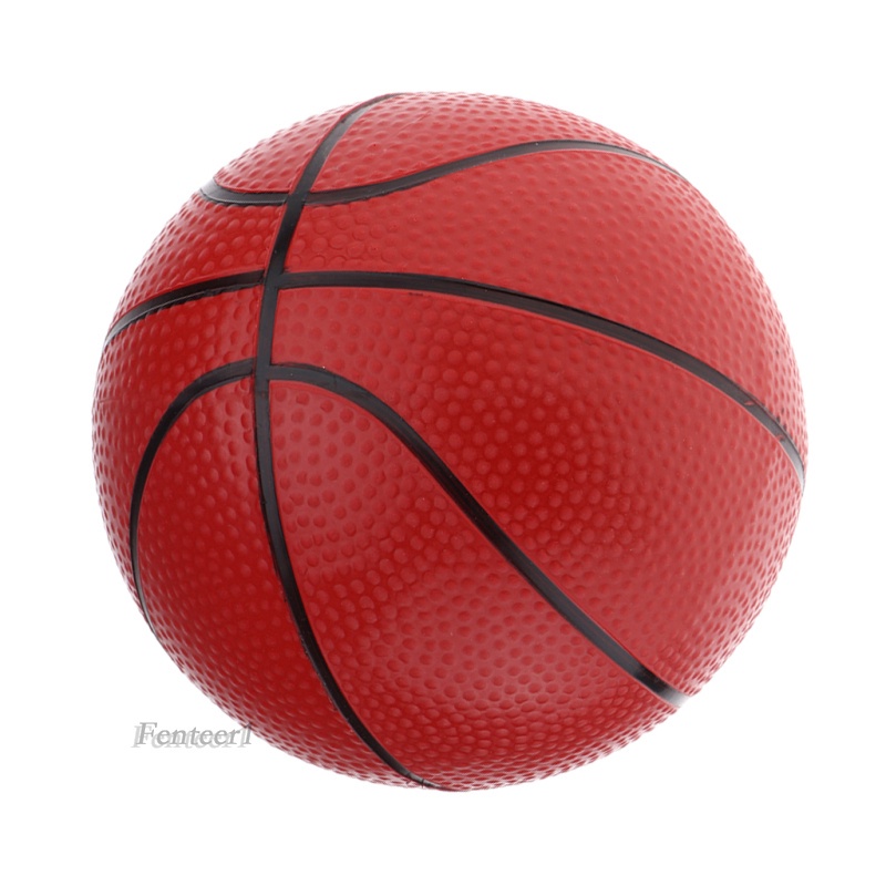 Bóng Rổ Mini Màu Đỏ Đường Kính 6 Inch Fenteer1 Cho Bé