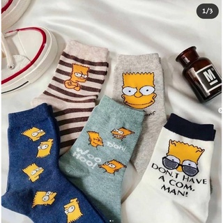 Tất cao cổ The Simpsons nhiều mẫu thời trang