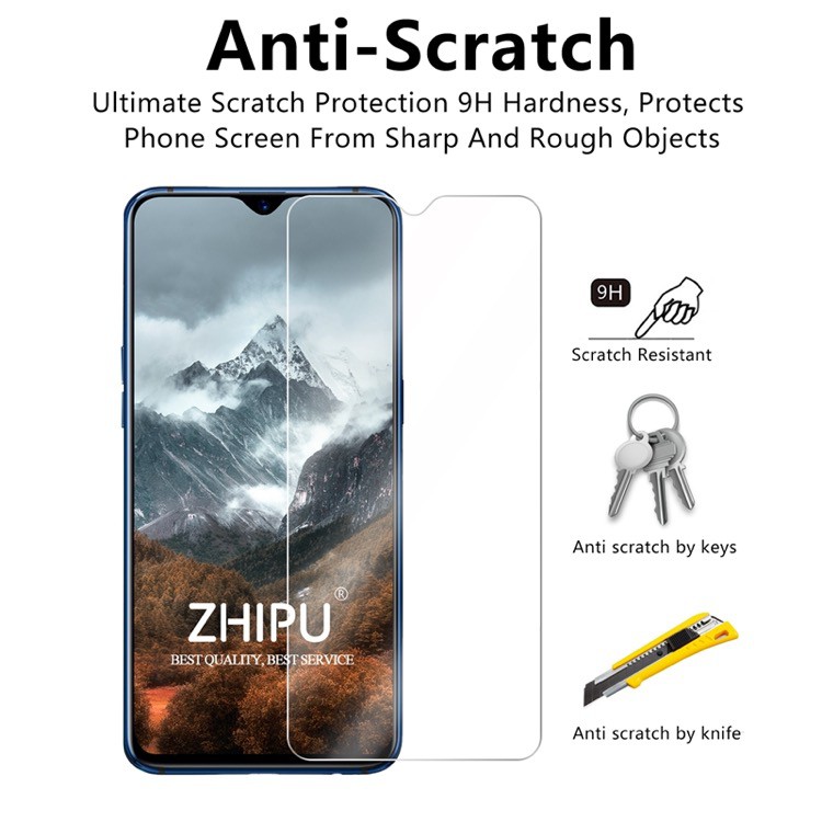 Miếng Dán Kính Cường Lực Cho Oppo R17 Pro - Trong Suốt