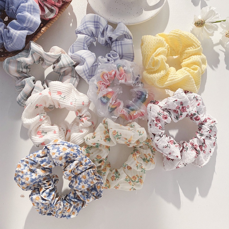 Dây Cột Tóc Đính Hạt Ngọc Trai Xinh Xắn Cho Nữ