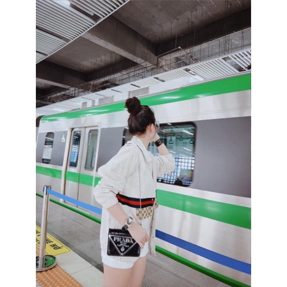 Áo khoác Gucci nữ, áo bomber G.C hottrend màu đẹp may kỹ