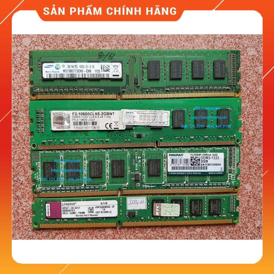 RAM Máy Tính DDR3 - 2GB - bus 1600MHz-1333mhz