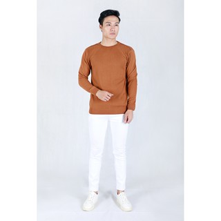 Áo len nam cổ tròn gân sườn - n913 - hqlens