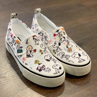Giày lười Unisex in hình Snoopy 2