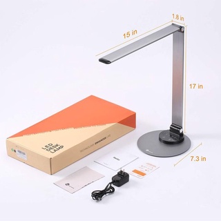 Đèn học chống cận taotronics tt-dl22 10w bh 24 tháng, thân kim loại, màu trắng bạc