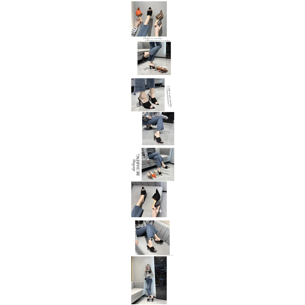 Giày Cao Gót Họa Tiết Da Báo Size 35-43 4.13 Inch | BigBuy360 - bigbuy360.vn