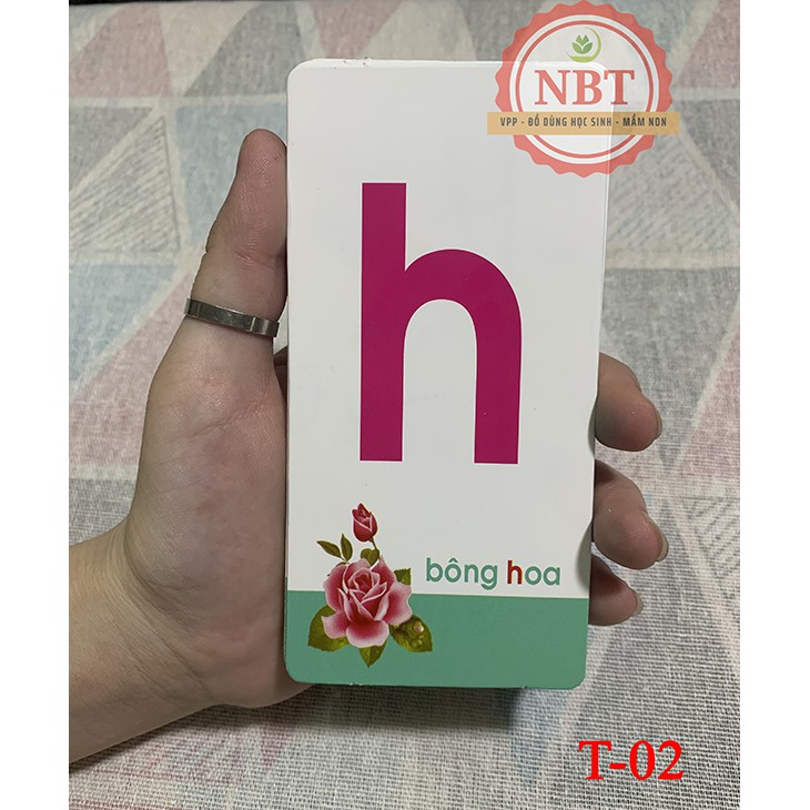 Bộ thẻ học thông minh cao cấp cho trẻ mầm non giúp bé nhận biết chữ cái và số