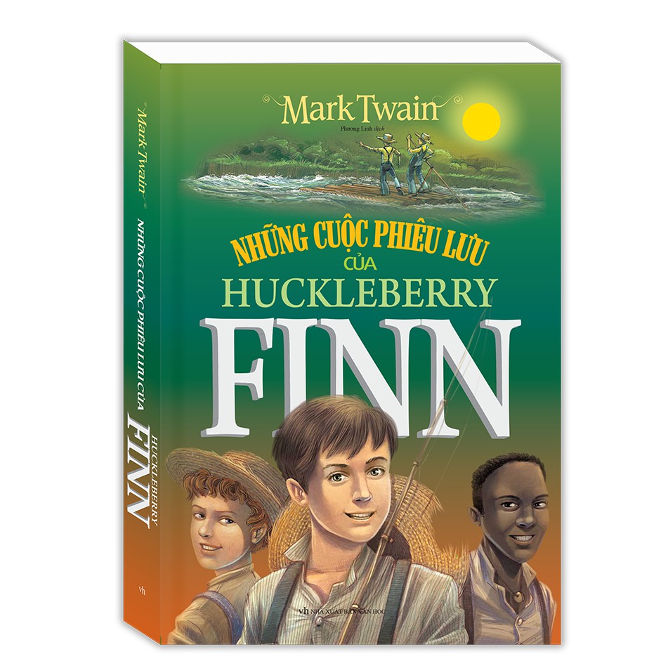 Sách - Những cuộc phiêu lưu của Huckleberry Finn (bìa mềm)