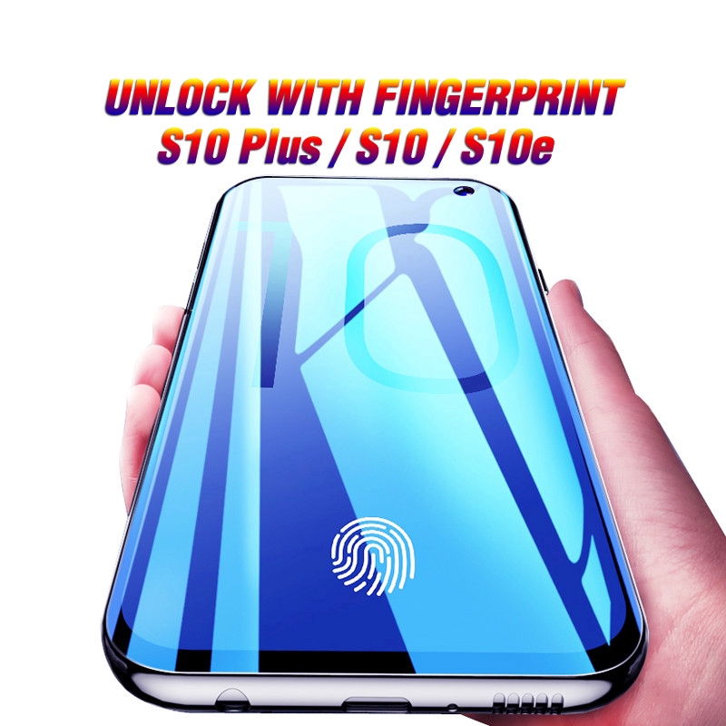 Kính cường lực chống tia UV 3D cho Samsung S10 / S10P chất lượng cao