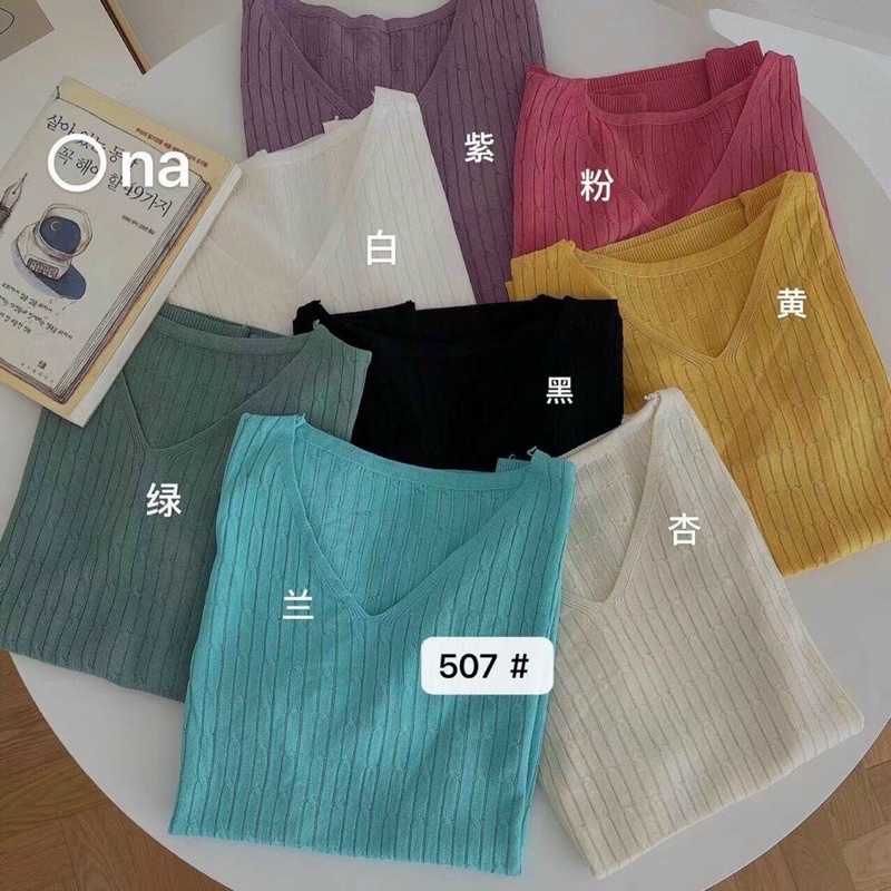 Áo Len Thun Nữ Hàng Quảng Châu Free size &lt;62Kg