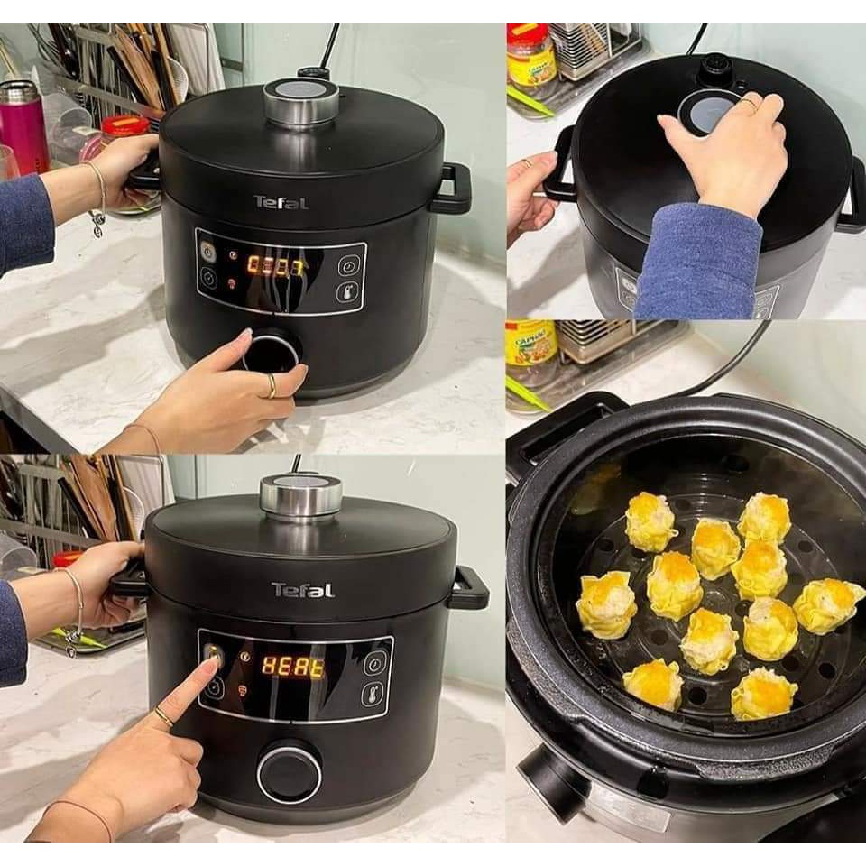 Nồi Áp Suất Điện Đa Năng Tefal CY754830 5Lit , Với 10 Chương Trình Nấu Tự Động_ Hàng Nhập Từ Đức