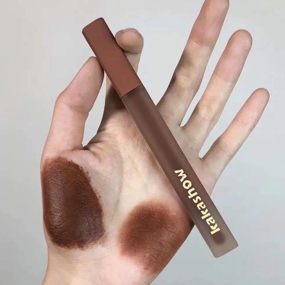 Son kem lì Bóng Kakashow mịn màng không dính thành cốc 6 màu tùy chọn cho học sinh