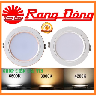 Đèn LED Âm trần Downlight Đổi màu 3 chế độ Rạng Đông 7W 9W 12W AT10 ĐM