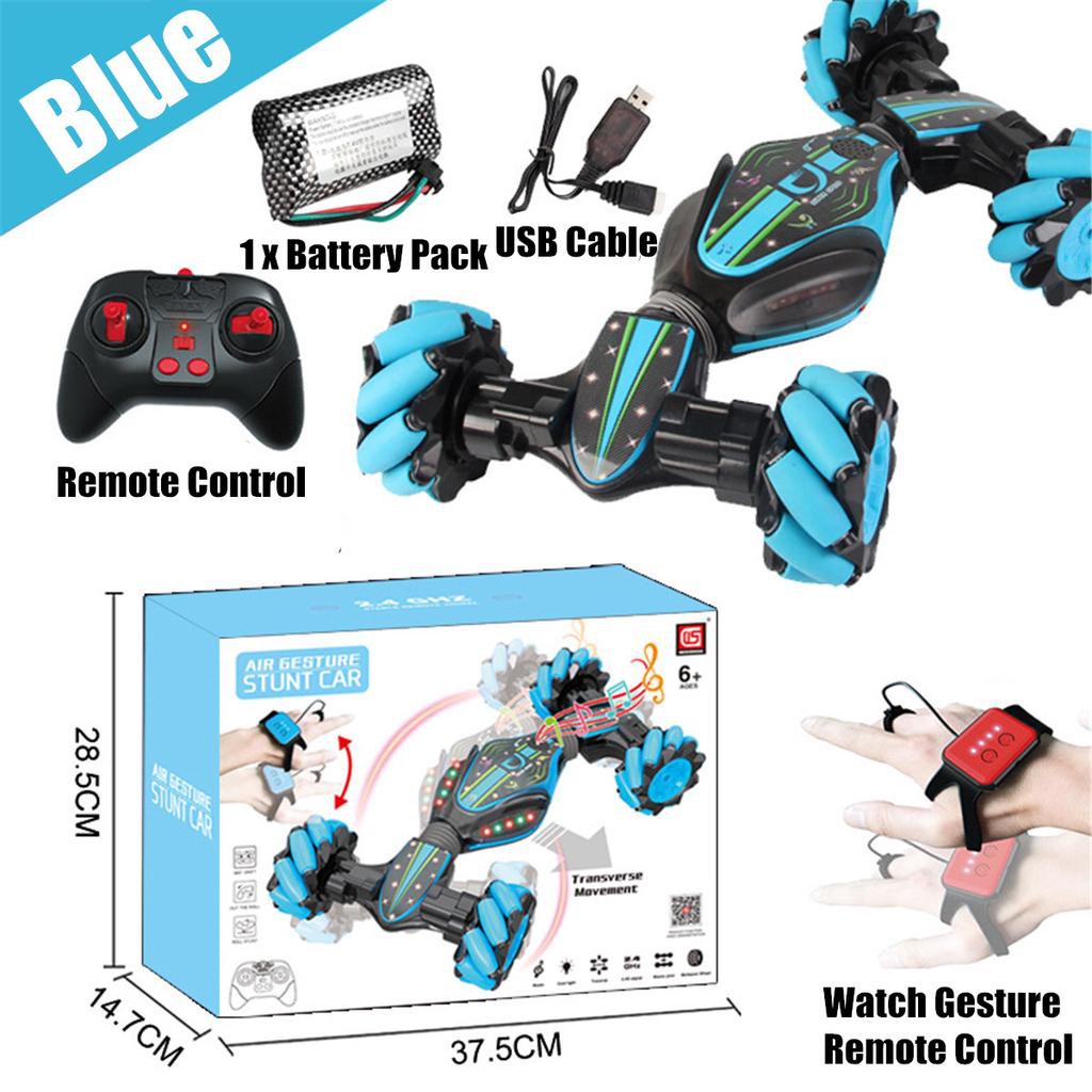Xe Điều Khiển Từ Xa Bằng Cử Chỉ Tay Và Remote Từ Xa - Xe Điều Khiển Địa Hình Xoay 360 Độ