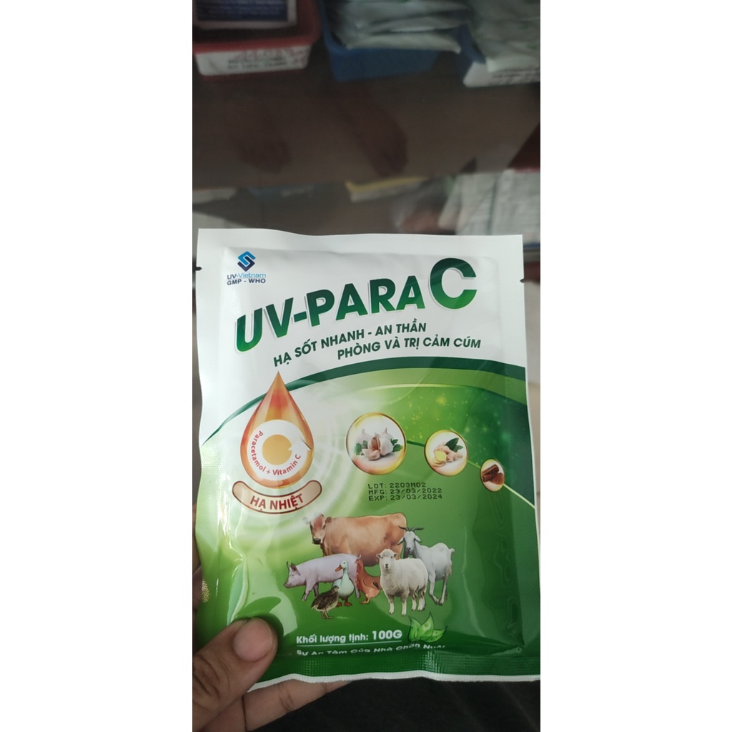UV PARA C gói 100g Bổ sung vitamin và dinh dưỡng