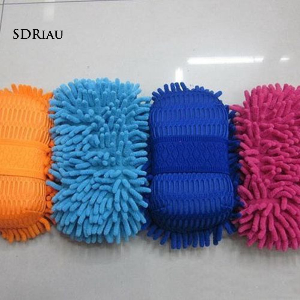 Bông mềm đeo tay vệ sinh lau chùi xe hơi tiện dụng chất lượng cao